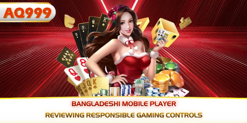 Bangladeshi mobile player reviewing responsible gaming controls
