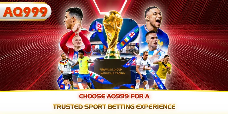Choose AQ999 for a trusted sport betting experience