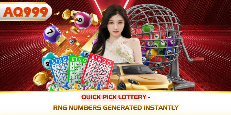 Quick pick lottery